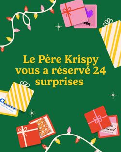 Découvrez 24 surprises de Krispy Kreme, incluant des beignets et des pâtisseries délicieuses.
